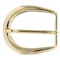 Preview: Design Belt Buckle Limo gold from Umjubelt